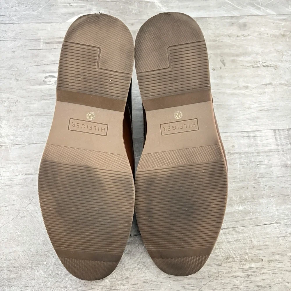 Tommy Hilfiger Men's Rawstin Cap-Toe Chukka Boots Size‎ 12 Brown